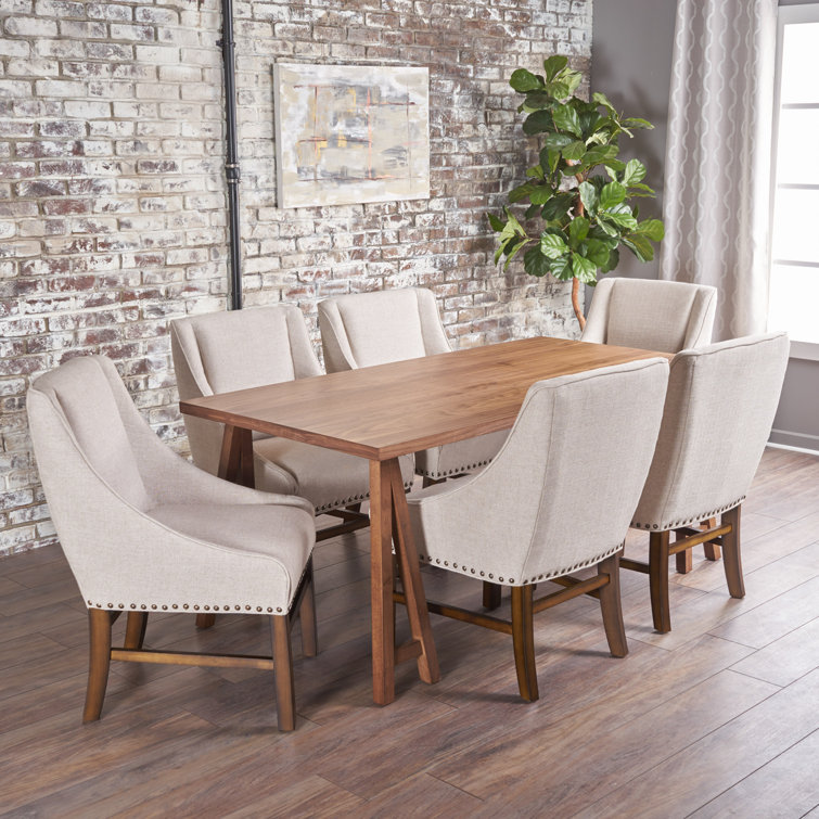 Darby Home Co Williamsville 6 Person Dining Set Wayfair